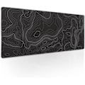 Miniatyrbillede 1 af 5: Toographic Contour Black XL Gaming Mouse Pad Extended Geographic