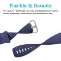 Miniatyrbilde 4 av 5: 2-pakning med kompatible erstatningsreimer for Fitbit Charge 3/Fitbit C