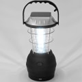 Miniatyrbilde 2 av 4: Solcellelykt, håndsveiv dynamo 36 LED campinglykt nødsituasjon