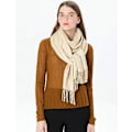 Miniatyrbild 4 av 5: Halsduk Dam Herr Faux Cashmere Sjal Wrap Höst Vinter Bröllop Sh