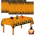 Miniatyrbillede 1 af 5: （1）2 stk. Halloween-dug - Halloween-horror-dug - vand