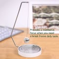 Miniatyrbilde 4 av 5: Magnetisk beslutningstaker ball sving pendel skrivebordsdekorasjon leketøy G