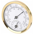 Miniatyrbillede 4 af 4: Analogt indendørs termometer hygrometer - fugtighed temperatur display