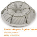 Pikkukuva 3 / 5: Silikoninen donitsimuotti, pyörremuotti, muotti