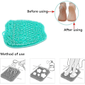 Miniatyrbillede 4 af 5: Silikone Fodbadsbørste Scrubber Massager Brusebadsbørste Fødder Dyb Rengøring