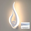 Miniatyrbillede 2 af 5: 2 stk. 12W LED væglamper indendørs akryl flammeform væglampe