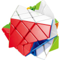 Miniatyrbillede 2 af 5: 4x4 Akse Magisk Terning 4x4 Stickerless Akse Speed ​​Cube 4x4x4 Fishe