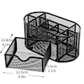Miniatyrbillede 4 af 5: Mesh blyantsholder