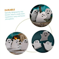 Pikkukuva 3 / 3: Ghost-aiheiset puiset pöytäkoristeet