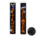 Pikkukuva 1 / 5: 2 kpl Halloween-banneria, Halloween-eteisbannerilippu, Trick or