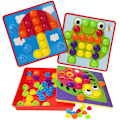 Miniatyrbilde 4 av 5: Mosaikk plug-in-spill, plug-in-spill for barn 2, 3, 4 år gamle, col