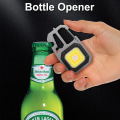 Miniatyrbilde 4 av 5: 2 stk. bærbar mini arbeidslys 800 lumen 7 moduser nøkkelring vanntett
