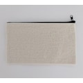 Pikkukuva 1 / 4: 1 kpl (beige) kangasmeikkipussi, matkakosmetiikkapussi, DIY-tyhjä tölkki