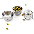 Miniatyrbillede 3 af 5: 2 stk. rustfrit stål te-infuser te-infuser, te-infuser te