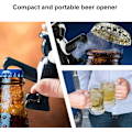 Pikkukuva 3 / 5: Viinipullon tulppa, lahjapullonavaajan setti Punaviinitulppa Olut