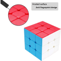 Pikkukuva 3 / 5: 3x3 3x3x3 Tarraton taikakuutio Magic Speed ​​Cube Aikuinen Lapsi