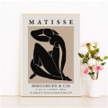 Miniatyrbild 2 av 5: Henri Matisse Abstrakt Målning Illustration Väggkonst Canvas Prin