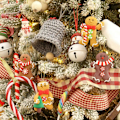 Miniatyrbild 4 av 5: 12 st pepparkaksgubbe ornament julgransprydnader jul
