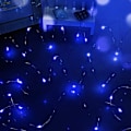 Miniatyrbillede 1 af 5: Blå Fe Lys, 10m 100 LED Batteri Fe Lys Små til Chr