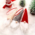 Miniatyrbild 4 av 5: 1 st jultomte plyschprydnader set - julgranshängande dekoration