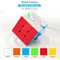Miniatyrbild 4 av 5: 1PC Speed ​​Cube:Profession 3x3x3 Speed ​​Cube - Snabb och smidig