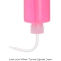 Miniatyrbillede 4 af 5: 2 stk. 250 ml plastflasker med smal LDPE-tud