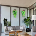 Miniatyrbillede 5 af 5: 2 stk. kunstige planter Boston Fern planter, kunstige kunstige planter