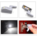Miniatyrbild 5 av 5: 10 st LED-skåpsbelysning 12v 23A batteridriven sensorbelysning A