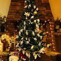 Miniatyrbilde 2 av 5: Julelys gran lys gran LED-strenglys juletre