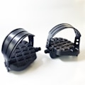 Miniatyrbillede 2 af 3: 2 stk. Multifunktionel motionscykel pedaler sort letvægts til Ex