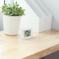 Miniatyrbillede 3 af 4: Temperatur- og fugtighedsmåler Indendørs termometer Mini LCD Digi