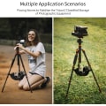 Miniatyrbillede 2 af 5: Tripod Vægt Sandbag Sort Holdbar Tripod Stenpose Universal Li