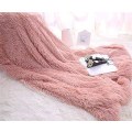 Pikkukuva 2 / 5: Ruutukuvioinen fleece-peitto, superpehmeä tekoturkismainen mikrokuituruutukuvio