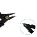 Miniatyrbild 2 av 5: Precisionstångstång, 1 mini diagonal sidskärande tång för