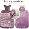 Pikkukuva 4 / 5: Kuum vesipullo kannella, 2L suuri kumikuumavesipullo