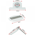 Miniatyrbillede 2 af 4: Stærk magnetisk dørstopper Metal dørstopper Heavy Duty dørholder w