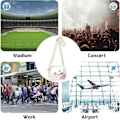 Miniatyrbillede 5 af 5: Transparent Crossbody Taske, Stadion Godkendt Klar Håndtaske til Con