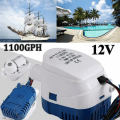 Miniatyrbilde 4 av 5: Lensepumper, 12V 1100 GPH automatisk lensepumpe
