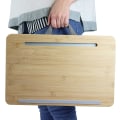 Miniatyrbillede 3 af 5: Bærbar computerbakke med pude, bærbar computer knæpude, tablet computer seng, B