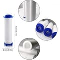 Miniatyrbild 2 av 5: 9,5 cm 8-pack Pp bomullsfilter, Turbo duschhuvud Fil