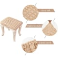 Miniatyrbilde 2 av 4: 4 Pakk Elastiske Rektangulære Barstoltrekk Stretch Vanity Stol Co