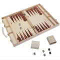 Miniatyrbillede 1 af 5: Avanceret indlejret backgammon-brætspil i træ. Klassisk Foldi