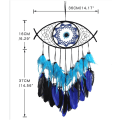 Miniatyrbilde 2 av 4: 1 stk. Devil Eye Tapestry Dream Catcher Tapestry Boho Håndlaget Macra