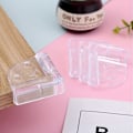 Miniatyrbillede 5 af 5: Hjørnebeskyttere Transparent Silikone Bordhjørne Baby Beskytter