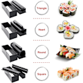 Miniatyrbillede 4 af 5: [Forbedret version] Sushi Maker Kit 10 dele, apparater og forme