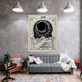 Pikkukuva 5 / 5: 1 kpl K/B Tarot/Astrologia-kortti seinävaate itämaiseen P
