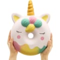 Miniatyrbild 1 av 5: 13 tum Squishies Jumbo Unicorn Donut Kawaii Mjuk Långsam Stigande S