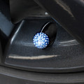 Miniatyrbillede 4 af 5: 4-delt hvid diamant ventilstammekapsel, vanddiamant krystalbil