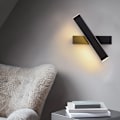 Miniatyrbilde 5 av 5: Vegglampe Moderne Innendørs Lys LED Vegglampe Justerbar 350° An