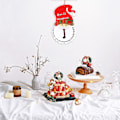 Pikkukuva 4 / 5: Joulupukki roikkuva adventtikalenteri Countdown to Christmas Advent